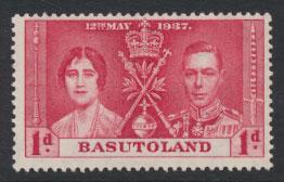 Basutoland SG 15 Mint Hinged  Coronation