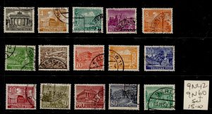 Germany #9N42-9N60 Definitive set Used