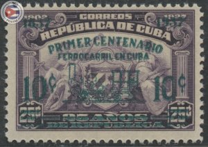 Cuba 1937 Scott 355 | MHR | CU22871