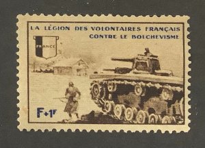 France,  German Occup., LVF, 1942 YT 8 MNH - Legion against Bolshevism