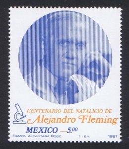 Mexico Sir Alexander Fleming penicillin 1981 MNH SC#1241 SG#1599