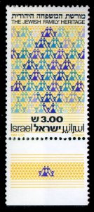 1981 Israel 855 The Jewish Family Heritage