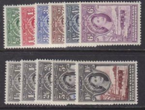 Bechuanaland 1955-1958 SC 1154-165 Mint Less 158