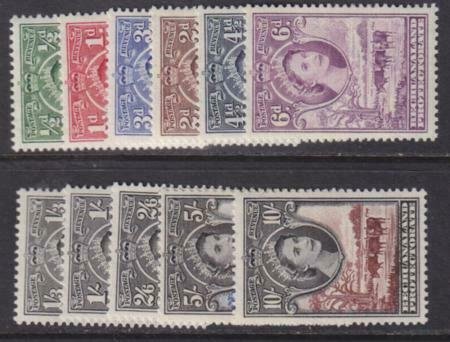 Bechuanaland 1955-1958 SC 1154-165 Mint Less 158