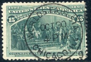 US 238 Early Commemoratives Used F 