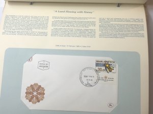 Israel Postal Collectors Society Book Of Envelopes