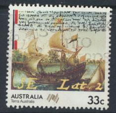 SG 973  SC# 950  Used  - Australian Settlement 2nd Issue