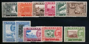 MALAYA KEDAH 95-105 MINT LH SET