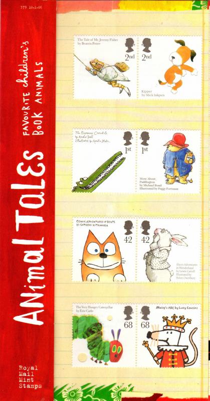 PRESENTATION PACK PP351 2006 - ANIMAL TALES  (printed no.379)