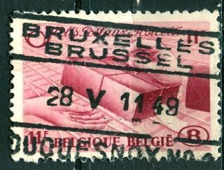 Belgium; 1948: Sc. # Q308: O/Used Single Stamp