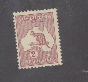 AUSTRALIA # 99 MNH 2sh KANGAROO CAT VALUE $425