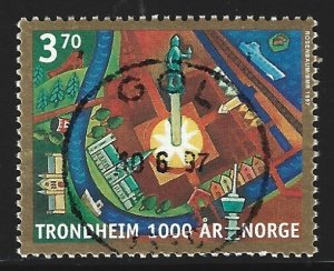 Norway #1168   used