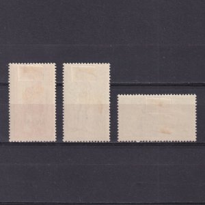 ININI 1941, Sc# B6-B8, Defense, MH