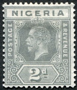 Nigeria 1921 2d grey Die I SG18 unused