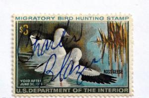 USA Duck Stamp. Used. RW-37