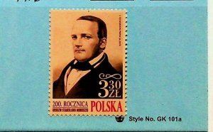 POLAND Sc 4416 NH ISSUE OF 2019 - FAMOUS PEOPLE