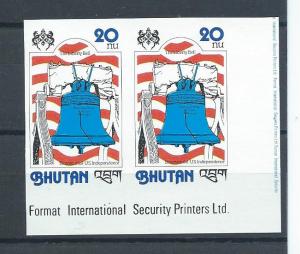 Bhutan 241 MNH impf. pair.