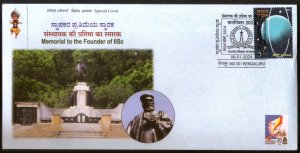 India 2024 Jamsetji Tata Founder of IISC Institute of Science Special Cover 6562