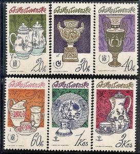 Czechoslovakia 2120-25 MNH 1977 Costumes