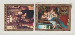 Malagasy - Madagascar Scott #C134-C135 Stamp - Mint NH Set
