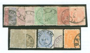 Romania #101/102/102a/103/ Used Single (Complete Set)