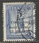 ECUADOR RA36 VFU X767-5