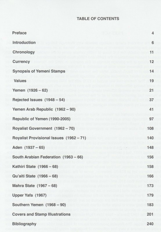 Standard Catalog of Postage Stamps of Yemen & South Arabia, by Carlson Chambliss