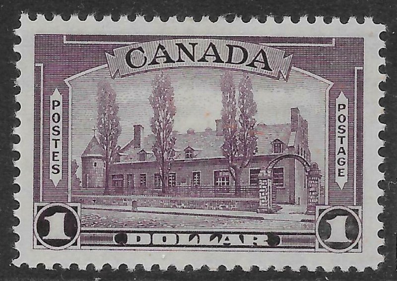 CANADA SG367 1938 $1 VIOLET MTD MINT