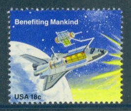 1914 18c Space Fine MNH