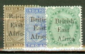 IZ: British East Africa 54-8 mint CV $49.25; scan shows only a few