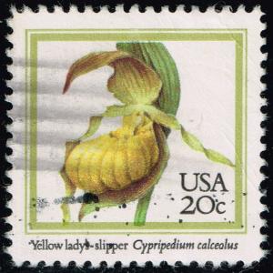 US #2077 Yellow Lady's Slipper; Used (0.25)