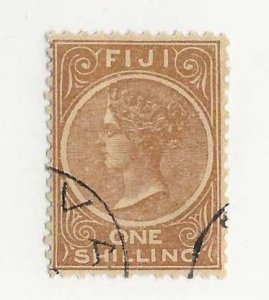 Fiji Sc #44  1sh brown used VF