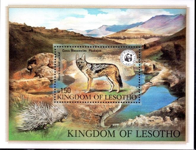 Lesotho - 1982 WWF Wildlife MS MNH** SG MS473