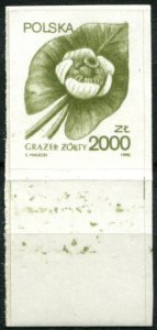 Poland Sc#2978 MNH, 2000z ol grn, Plants (1990-1991) (1990)