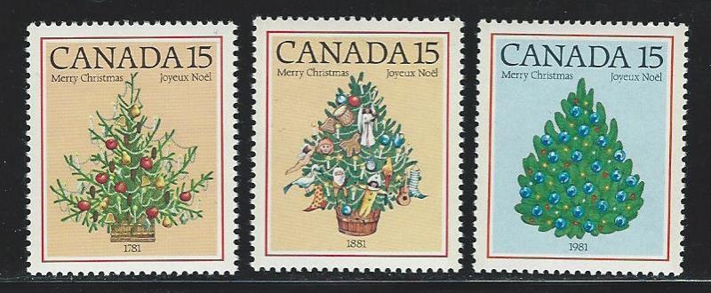 Canada  mnh  sc#  900 - 902