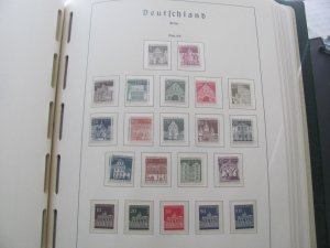 GERMANY BERLIN LIGHTHOUSE  ALBUM   1949-1990 MNH SOME BIG SETS SIGNED XF  (194)