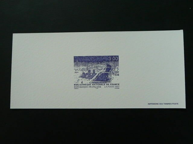 book national library stamp proof engraving 1997