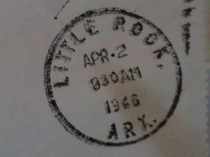 ​UNITED STATES-1945-SC#934 WORLD WORL II -COVER-FANCY CANCEL-VF 79 YEARS OLD