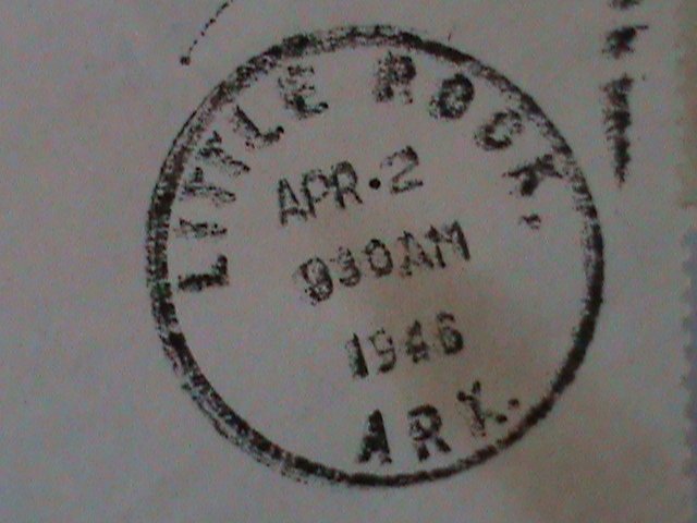 ​UNITED STATES-1945-SC#934 WORLD WORL II -COVER-FANCY CANCEL-VF 79 YEARS OLD