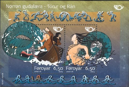 Faroe Islands 2004 #443 MNH. Legends