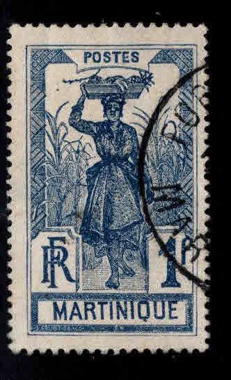 Martinique Scott 94 stamp Used
