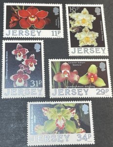 JERSEY # 442-446--MINT NEVER/HINGED--COMPLETE SET--1988