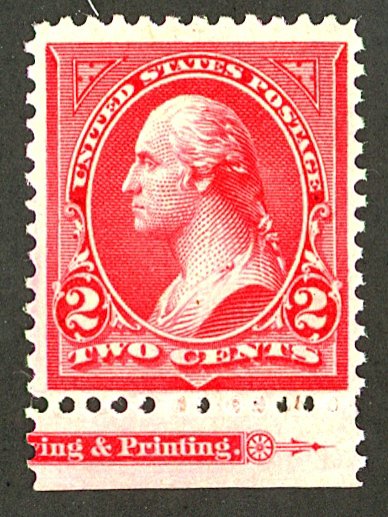 U.S. #267 MINT OG LH