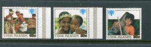 Cook Islands #529-31 MNH