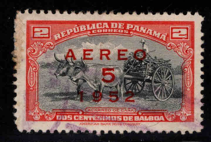 Panama  Scott  C129 Used surcharged airmail