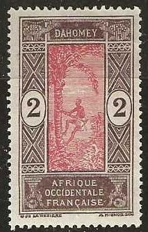 Dahomey 43 mint, no gum. 1913. (D269)