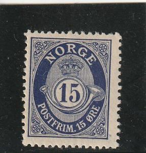 Norway  Scott#  84  MH