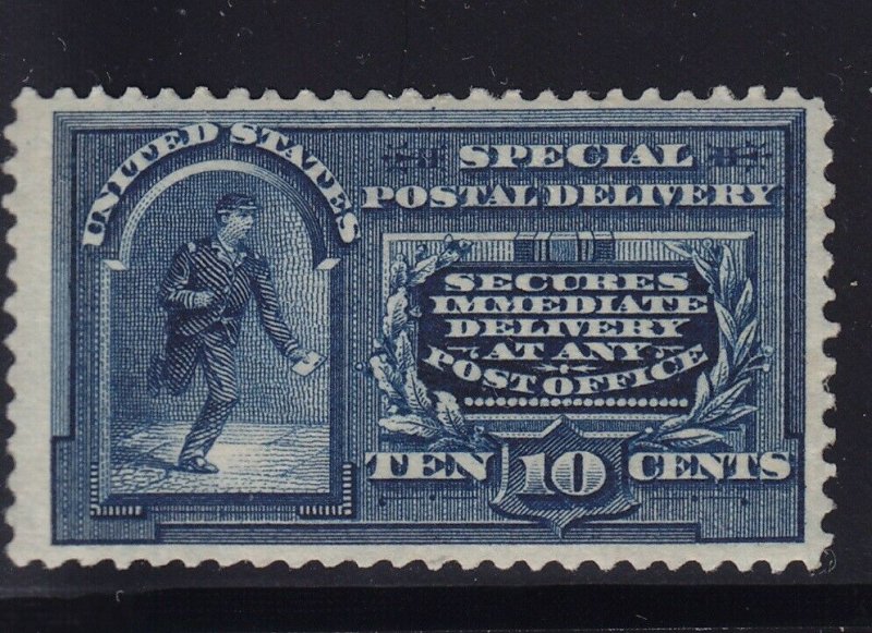 E5 VF+ original gum mint never hinged nice color scv $ 475 ! see pic !