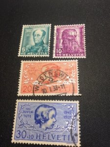 Switzerland B85-88 used (2)