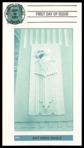 #3471A Art Deco Eagle Alto FDC